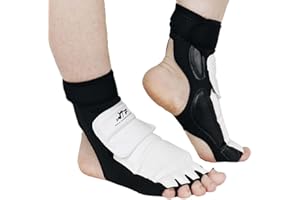 EHOTER Guante de boxeo para manos y pies, protector de taekwondo, karate, boxeo, sanda, equipo de protección de mano, guantes de cuero, medio dedo, niños, adultos, regalos unisex