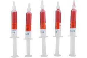 WALFRONT 5 Piezas de Pasta Abrasiva de Diamante Pasta de Pulido de Diamante Pulido Pasta de Pulido Compuesto Conjunto de Herramientas de Pulido de Molde(W3.5#3000)