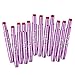 Fashion Base® 5pcs Portable Retractable Lip Brush Makeup Cosmetic Lipstick Brush Purple