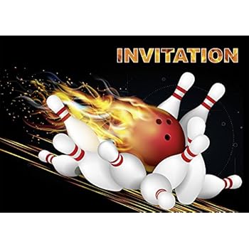à Imprimer Gratuit EDITION COLIBRI 10961 Lot De 10 Invitations De Bowling Pour Invitation Bowling Anniversaire