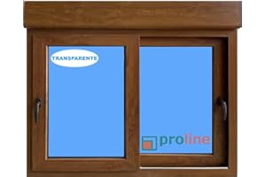 ECO-BLU VENTANA PVC CORREDERA COLOR MADERA ROBLE DORADO 1200x1155 2 HOJAS CON PERSIANA VIDRIO TRANSPARENTE CLIMALIT