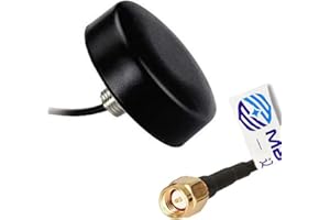 RF OUTLET Maswell GPS Active Antenna Cylinder Screw Mount (Connector Type: SMA)