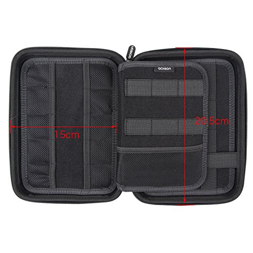 Acxeon Electronics Accessories Reise Organizer / Reise Verpackungs Cubes / Anti-Schock Festplatte Fall / Reise Kabel Organizer / Energien Bank Kasten / usb Beutel / wasserdichte Tasche - 6
