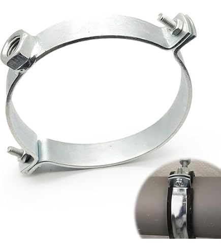 Rosace Acier 2mm Pour Sous Rampant D150 - Neuf Sous Blister