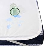 Matratzenschoner Wasserdicht Atmungsaktiv Moderno® Special Molton Betteinlage Inkontinenz mit 4 Übereckgummis in (Breite x Länge) 90x200cm - 2