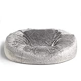 Icon Nuage Chaise Pouf - 160cm x 140cm - Fauteuils Causeuse, Pouf Poire Grande Taille en Fausse Fourrure pour Deux Personnes