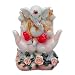 Marble Look Hindu God Shri Ganesh Car Dashboard Statue Lord Ganesha Idol Bhagwan Ganpati Handicraft Decorative Spiritual Puja Vastu Showpiece Figurine - Religious Pooja Gift Item & Murti for Mandir / Temple / Home Decor / Office / Study Table RS.380.00