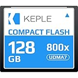 Desempeño: Cualquier camarógrafo apreciaría la capacidad de capturar 1080p 4K con calidad Full HD. Velocidad de escritura sostenible 60 Mbs. Funciones Keple 800x CF 128 GB con formatos de archivo JPEG y RAW
