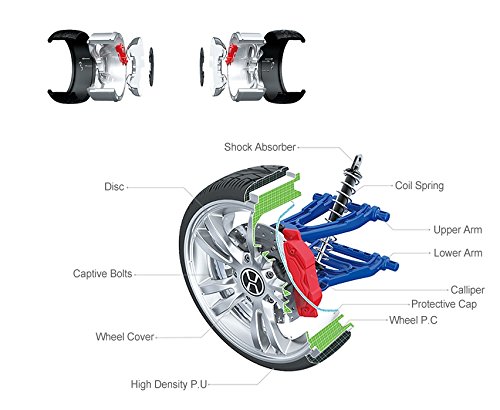 HENES BROON F830 Luxus Kinder Elektroauto rot mit Tablet PC