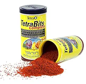 Shivi Pets Tetra Bits Complete 300g/1000ml | Bio Active Formula | for All Discus and Other Demanding Tropical | (Tetra Pellet) | 1000 ml Dry Fish Food