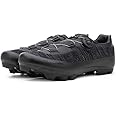 Tommaso Montagna Elite Knit Men's MTB Mountain Cycling Shoe with Quick Lace Compatible with SPD Cleats, Black