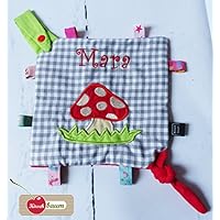 Knistertuch Glückspilz mit Namen