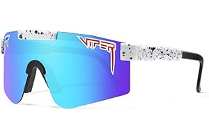 FouncY Occhiali Da Sole Polarizzati Sportivi P-V Da Uomo Montatura Da Ciclismo Occhiali Da Sole Sportivi UV400 Protezione Occhiali Da Sole Da Bici