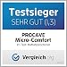 Procave Micro Comfort Mattress Cover with Corners, white, 140 x 200 cm
