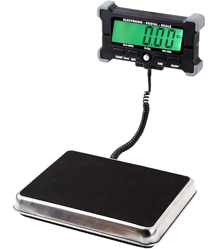 Postal Scales, 440lbs/200kgLCD Display Parcel Scales With Hold And Tare Function, High Precision Parcel Weighing Scale For Luggage, Package, Warehouse, 2 AAA Batteries And Charging Cable Include - View #3