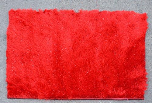 LMX Soft Absorbent Anti-skidway Entrance Door Front Door Home Carpet Room ( Color : Red )