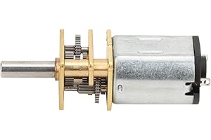 CHICIRIS N20 DC Gear Motor Speed Reduction High Quality with Metal Gear GA12 N20 DC 3V 15 1000RPM (15RPM)