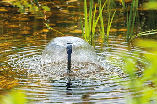 Solar Teichpumpe Roma mit 2 verschiedenen Sprinkleraufsätzen, 101734 esotec - 3