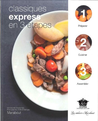 couverture de : Cuisiner express en 3 &eacute;tapes