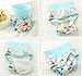 Happy Cherry 3 Pack Baby Girl Printing Cotton High Waist Belly Portector Leakproof Knickers Nappy Cover Random Color Size S