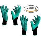Gardening Gloves, Thorn Resistant Safe Garden Gloves for Pruning Roses, Digging, Planting, Raking, Best Gift Idea for Gardeners (Right - 2 pair)
