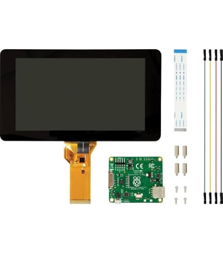 Boîtier Plus écran 7 Pouces , Support de Boîtier D'écran Tactile , Support Stable , Coque de Support en Plastique , pour Raspberry PC Divers Systèmes Noir (Coque de support en Boîtier Plus écran 7 Pouces , Support de Boîtier D'écran Tactile , Support Stable , Coque de Support en Plastique , pour Raspberry PC Divers Systèmes Noir (Coque de support en
