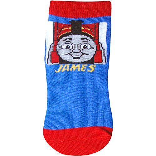 Infants Thomas The Tank & Friends Colourful Cotton Rich Character Socks (Infant Shoe Size 3-5, James)
