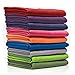 Produktbild diMio Mikrofaser Reisehandtuch schnelltrocknend - Handtuch mit Tasche (70x150cm, Orange)