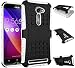 Produktbild Rüstung Serie Schutzhülle Asus Zenfone 2 ZE551ML Case,[Schwarz+Weiß] Asus Zenfone 2 ZE551ML Cover,Asus Zenfone 2 ZE551ML Hülle,Outdoor Tasche Rugged Armor ISENPENK Muster Schutz Handy Hülle Mit Ständer