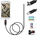 Produktbild Tonsee 2 in 1 Android USB Endoskop Inspektion 7mm Kamera 6 LED HD IP67 wasserdicht (5 m, schwarz)
