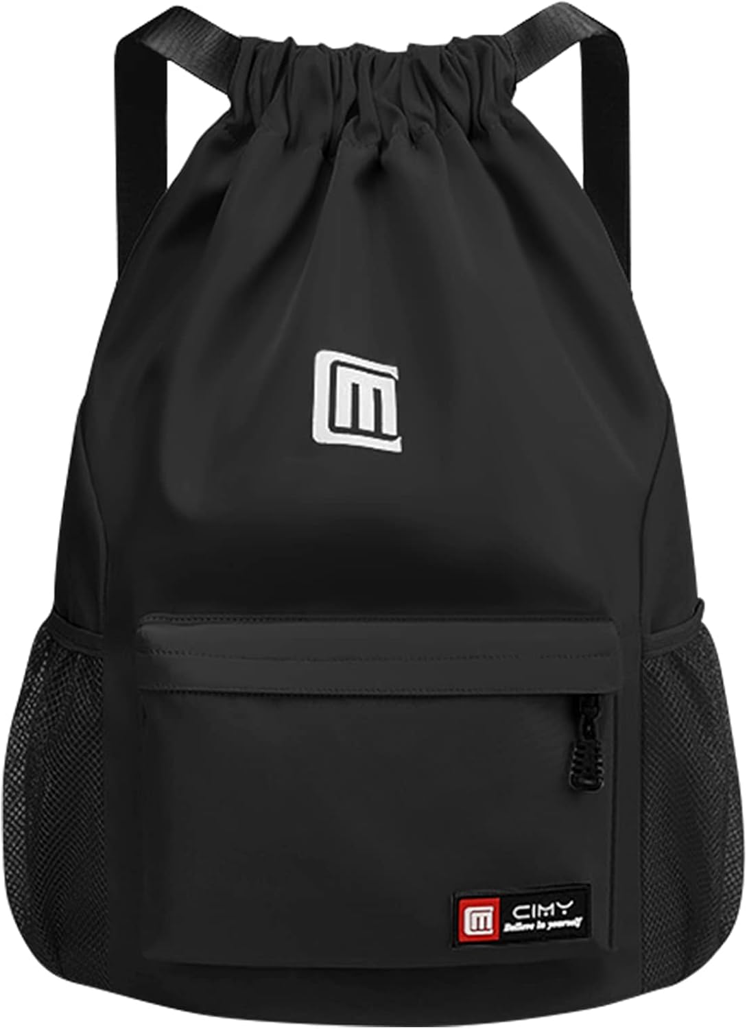 Eucomir Mochilas De Cuerdas, Mochila Deporte Mochila Gym De Malla Agua, Bolsa De Cordón Impermeable De Nylon Bolsa De Gimnasio Cordón