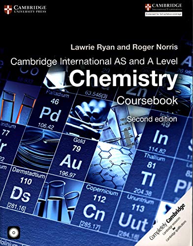Cambridge International AS and A Level Chemistry Coursebook Con CDROM (Cambridge International Examinations)