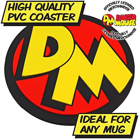Kapow GiftsDangermouse DM Logo Drinks Coaster