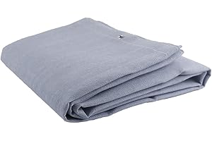 JACKSON SAFETY Saldatura e rettifica coperta protettiva PU rivestito in fibra di vetro, 1m x 1m 550°C temperatura di lavoro, con occhielli per appendere J2716