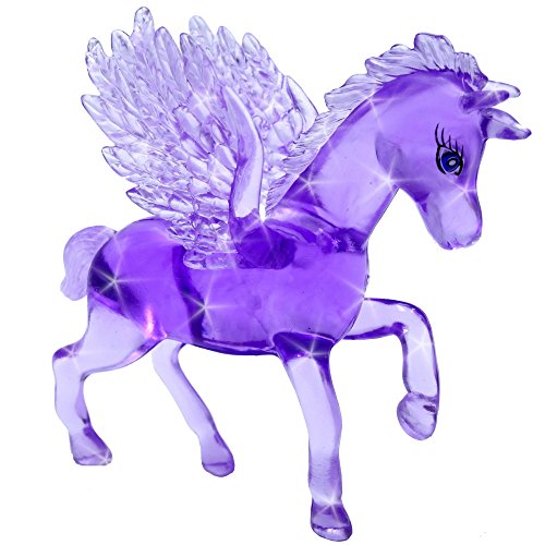 German Trendseller® – 12 x Magisch Zauberhafte – Kristall Pferde – für Kinder ┃ Mädchen Farben ┃ Mitgebsel ┃ Kindergeburtstag ┃ Zauber – Pferde ┃ 12 Stück - 3