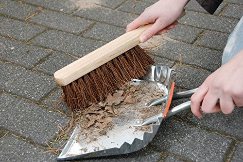 Esschert Design Kehrblech und Handfeger, Zink, metall, 30.3×8.6×36.20 cm, GT60 - 2