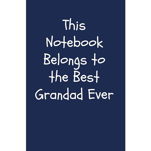 Grandad's Book Of All The Jobs He Has To Do: Notebook Journal (Lined Journal Notebook Funny Home Work Desk Humor Family Jou): : Love, Samson Blue: 9781795441636