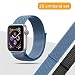 Produktbild WOTEK ErsatzArmband Kompatibel für Apple Watch 40mm 44mm 38mm 42mm Frauen männer, Weiches Nylon Armband Ersatz Uhrenarmband ErsatzArmband für Watch Series 4, Series 3, Series 2, Series 1