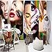 Produktbild Bild Auf Leinwand Und Keilrahmen Fertig Zum Aufhängen Moderne Wandbilder Bilder 3D Make-Up Beauty Salon Kleidung Kosmetik Stickerei Tv Hintergrundwand Tapete Wandtapete Fotoposter Wanddeko 140X100Cm