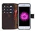 Produktbild Solo Pelle Iphone 7 / 8 Case Lederhülle Ledertasche "Wallet" in Vintage Braun
