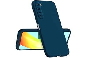 Longstong Custodia Compatibile con OnePlus Nord (6.44"), Sottile Antishock Personalizzata Design Minimalista - Blu zaffiro