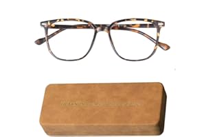 HCYCSQS blaulichtfilter brille Blaulichtbrille ohne Sehstärke Damen Herren Superleichte Anti-Müdigkeit Computerbrille Gaming Schutzbrille Blue Light Blocking Glasses