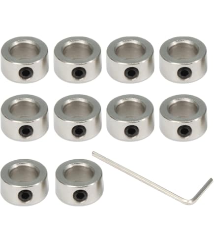 10 Cuscinetti A Sfera U608ZZ | 608U, 8x30x10 Mm, Acciaio Cromato Schermato | Uxcell