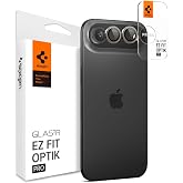 Spigen iPhone Air ile Uyumlu Kamera Lens Koruyucu Cam Kolay Kurulum Glas.tR EZ Fit Optik Pro (2 Adet) Gold - AGL10131