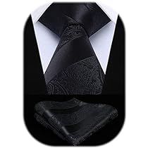 Buy HISDERN Extra Long Ties For Men Plaid Checkered Tie Handkerchief Men S Necktie Pocket