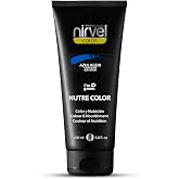 Nirvel NUTRE COLOR FLUOR Klein Blue 200 mL Professional Mask - Temporary Coloring - Nutrition and Shine