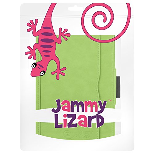 iPad Mini Hülle – JAMMYLIZARD Ledertasche Smart Cover mit Standfunktion für iPad Mini 4. 3. 2. & 1. Generation, GRÜNG & HONIG, [MIT STIFT-HALTER] - 7