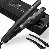 【Verbrühschutz Design】Das innovative Verbrühschutz Design des FURIDEN Glätteisen macht das haarstyling zu einer sicheren angelegenheit. Das Glätteisen verfügt über einen 1,88mm breiten Abstand zwischen den Platten und dem Gehäuse, um eine schnelle Wärmeleitung zu gewährleisten, ohne, dass Sie sich beim Styling die Hände verbrennen. Selbst wenn Ihre Hände das Außengehäuse des Glätteisen berühren, Die äußere Hülle des Haarglätter wird nicht die Hände verbrennen als gut.