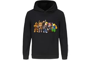 Rzfbeeok Youtube Gamer Ages 3-13 Boys Girls Cartoon Hoodie Kids Sweatshirt Pullover Hoody