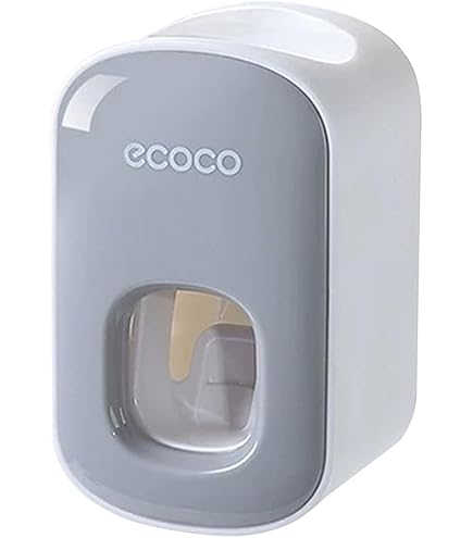 Automatische mondwaterdispenser, aanraakloze bediening automatische mondwaterdispenser voor badkamer voor kinderen en volwassenen (wit